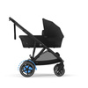 Cybex e-Gazelle S Moon Black wózek głęboko-spacerowy 2w1
