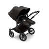 Bugaboo Donkey 5 TWIN Black/Midnight Black wózek bliźniaczy
