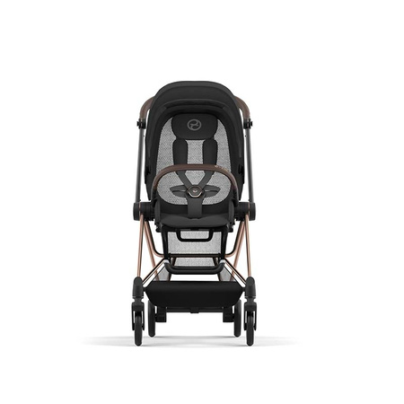 Cybex Mios Sepia Black zestaw 3w1 z fotelikiem Cloud T Plus