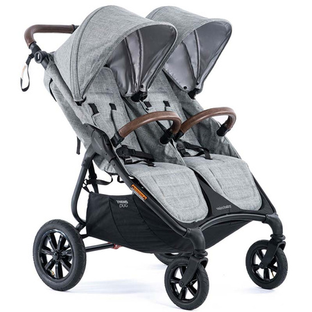 Valco Baby Trend Duo Sport Tailor Made Grey Marle wózek bliźniaczy