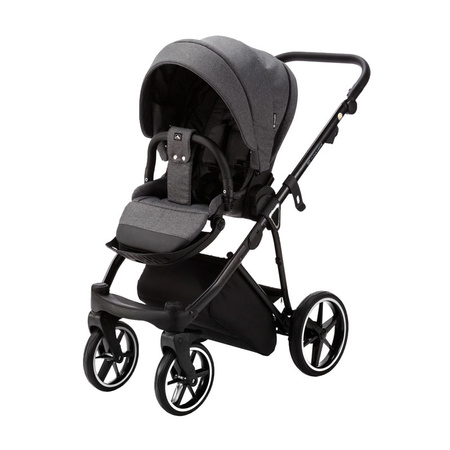 Adamex Belissa Graphite wózek 2w1 głęboko-spacerowy