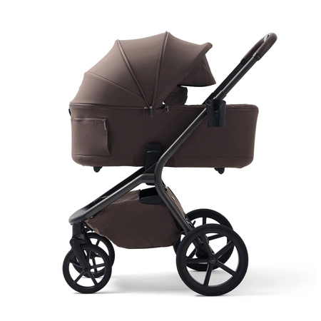 Future Calvio Velvet Chocolate wózek 4w1 z Maxi-Cosi Pebble Slide Pro i bazą
