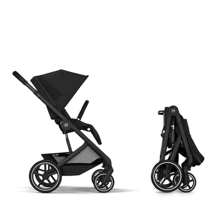 Cybex Balios S Lux 2026 Moon Black zestaw 3w1 z fotelikiem Cloud G3 i-Size Plus