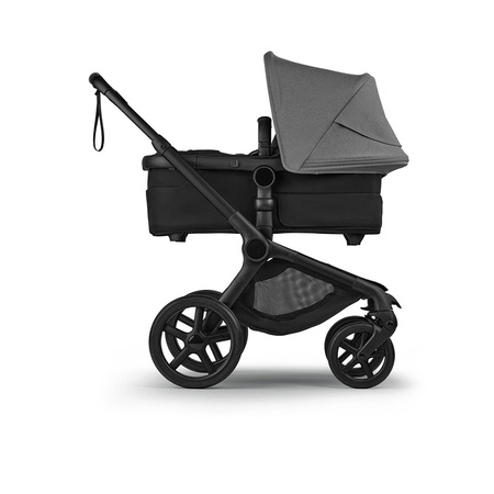 Bugaboo Fox 5 Renew Black/Black Haritage/Moon Grey wózek 2w1 głęboko-spacerowy