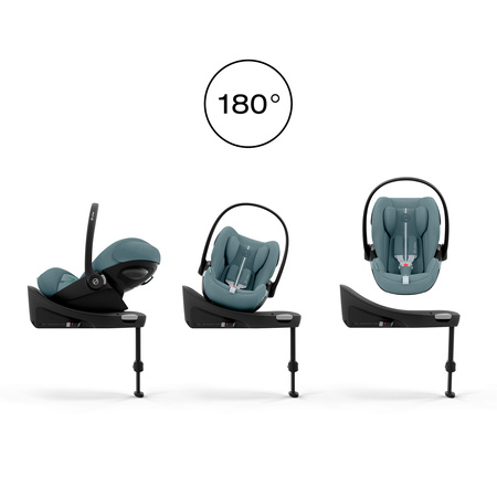 Cybex Cloud G3 Stormy Blue fotelik z bazą G3 zestaw 0-13 kg