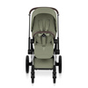 Cybex Priam 5.0 Chrome Brown Sage Green wózek 2w1 głęboko-spacerowy