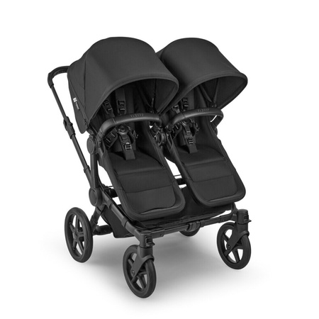 Bugaboo Donkey6 Twin Black/Heritage Black wózek 2w1 dla bliźniąt