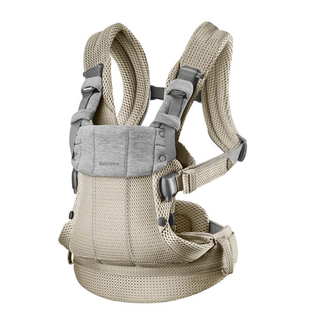 BabyBjorn nosidełko Harmony 3D Mesh Szary Beż