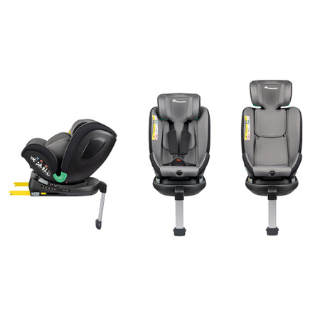 Bebeconfort EvolveFix Plus i-Size Gray Mist fotelik samochodowy 40-150 cm