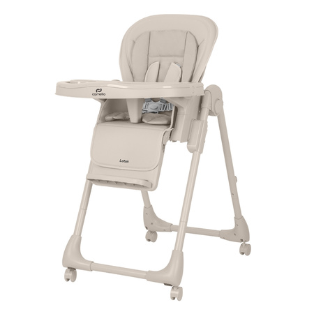 Carrello Lotus CRL-12101 Dune Beige krzesełko do karmienia
