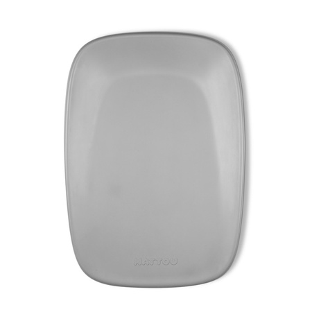NATTOU Miękka mata do przewijania Softy Grey bez BPA 50x70 cm