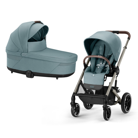 Cybex Balios S Lux Sky Blue wózek 2w1 głęboko-spacerowy 