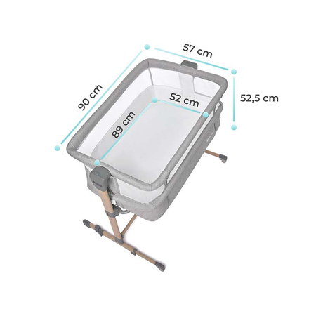 Kinderkraft Łóżeczko dostawne Neste Air
