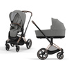 Cybex Priam 4.0 Rosegold Soho Grey wózek 2w1 głęboko-spacerowy