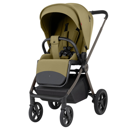 Carrello Ultra F Clover Green wózek dziecięcy 2w1 ze składaną gondolą