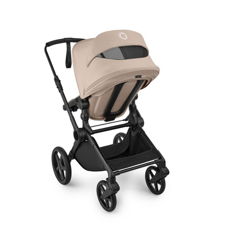 Bugaboo Cub Komplet Black/Desert Taupe wózek 2w1 głęboko-spacerowy