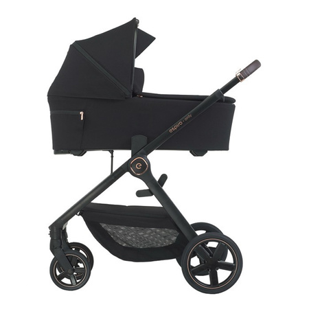 Espiro Only 2024 Stylish Black wózek głęboko-spacerowy 2w1