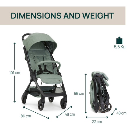 Chicco Aero-We Sage wózek spacerowy