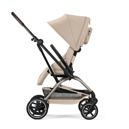 Cybex Eezy S Twist+2 TPE Almond Beige wózek spacerowy