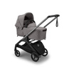 Bugaboo Dragonfly Plus Komplet Graphite/Grey Melange wózek 2w1 głęboko-spacerowy