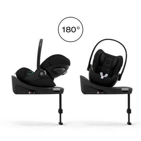 Cybex Cloud G3 Magic Black fotelik z bazą G3 zestaw 0-13 kg