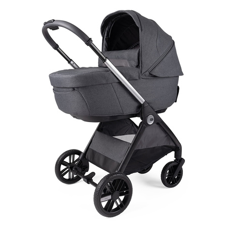Chicco Bellagio Black Satin wózek 2w1 głęboko-spacerowy