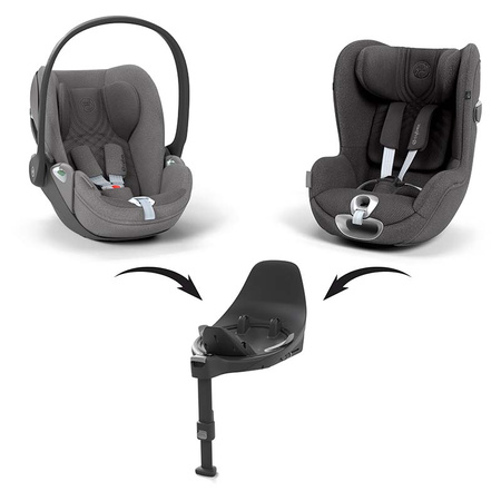 Cybex Cloud T i-Size Mirage Grey Plus fotelik samochodowy 0-13 kg