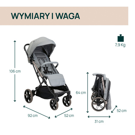 Chicco Dolomiti Pebble wózek spacerowy