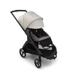 Bugaboo Dragonfly wózek spacerowy rama Black/Grey Melange-Misty White