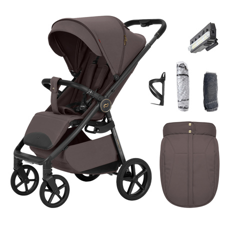 Carrello Bravo Carbon CRL-5530 Mineral Brown wózek spacerowy