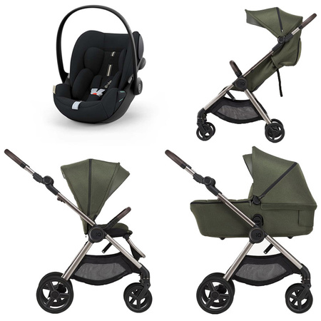 Anex iQ Premium Richi zestaw 3w1 z fotelikiem Cybex Cluod G Plus