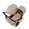 Bugaboo Donkey 6 Duo Black/Desert Taupe wózek 2w1 dla dwójki dzieci w różnym wieku