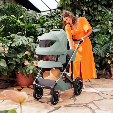 Britax Romer Smile 5Z Midnight Grey zestaw 3w1 z fotelikiem Baby Safe Core Midnight Grey