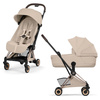 Cybex Coya 2 Style Rosegold Cozy Beige wózek 2w1 głęboko-spacerowy