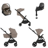 Anex iQ Basic Linen zestaw 5w1 z fotelikiem Maxi Cosi Pebble 360 Pro2 i bazą FamilyFix 360 Pro