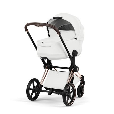 Cybex Priam 5.0 Rosegold Off White zestaw 3w1 z fotelikiem Cloud T i-Size