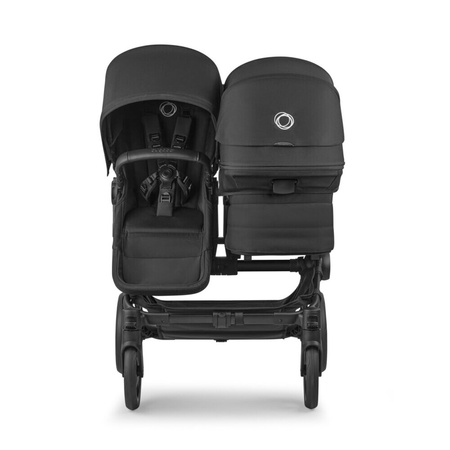 Bugaboo Donkey6 Duo Black/Heritage Black wózek 2w1 dla dwójki dzieci w różnym wieku