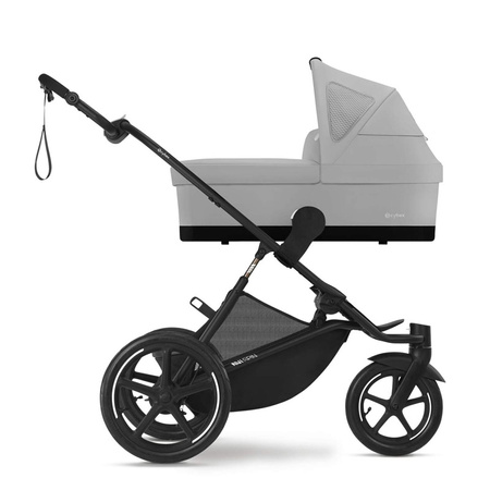 Cybex Avi Spin Fog Grey zestaw 2w1 z Gondolą S i adapterami do gondoli