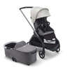 Bugaboo Dragonfly wózek 2w1 głęboko-spacerowy rama Graphite/Grey Melange-Misty White
