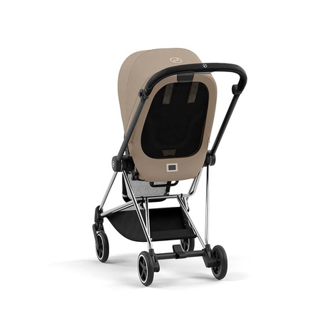 Cybex Mios Chrome Black Cozy Beige wózek spacerowy