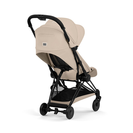 Cybex Coya 2 Comfort Matt Black Cozy Beige wózek spacerowy