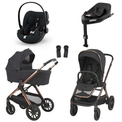 Espiro Code Clever Black zestaw 4w1 z fotelikiem Cloud G Plus i bazą Base G