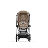 Cybex Mios Chrome Brown Cozy Beige wózek spacerowy