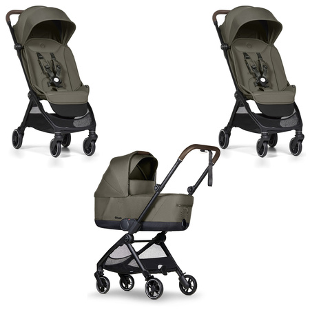 Bumprider Connect Mini Zielony wózek 2w1 bliźniaczy rok po roku
