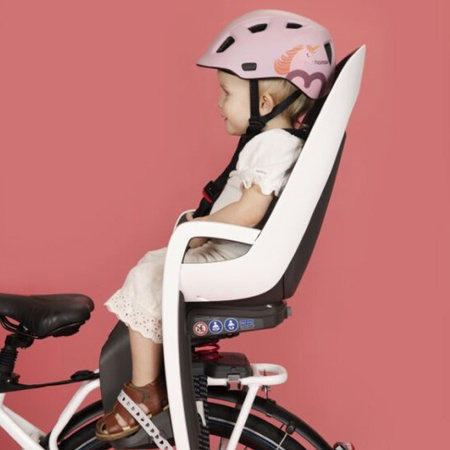 Hamax Caress Green/Black fotelik rowerowy montowany na bagażniku