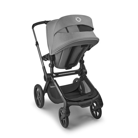 Bugaboo Fox 5 Renew Komplet Graphite/Moon Grey wózek 2w1 głęboko-spacerowy