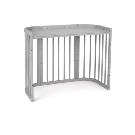 Waldin Łóżeczko 5w1 Szare z opcją kołyski