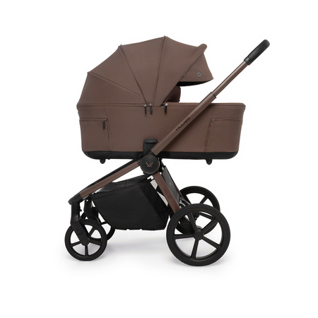 Muuvo Fold Dark Chocolate wózek 2w1 (głęboko-spacerowy)