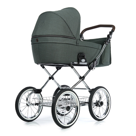 Roan Coss Classic Night Green wózek 2w1 głęboko-spacerowy