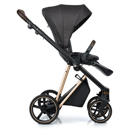 Roan IVI 2.0 Choco zestaw 3 w 1 z fotelikiem Cybex Cloud T Plus